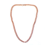 Wholesale1.4" Wide Cuban Pure Copper Link Necklace Suitable for Men and Women (sold by the piece )